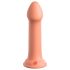 Dillio Big Hero - sugekop silikondildo (17cm) - orange
