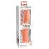 Dillio Wild Thing - rillet dildo (19 cm) - orange