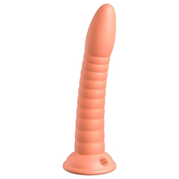 Dillio Wild Thing - rillet dildo (19 cm) - orange