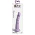 Dillio Slim Seven - sugekop dildo (20cm) - lilla