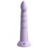 Dillio Slim Seven - sugekop dildo (20cm) - lilla