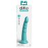 Dillio Slim Seven - turkis sugekop dildo (20cm)