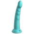 Dillio Slim Seven - turkis sugekop dildo (20cm)