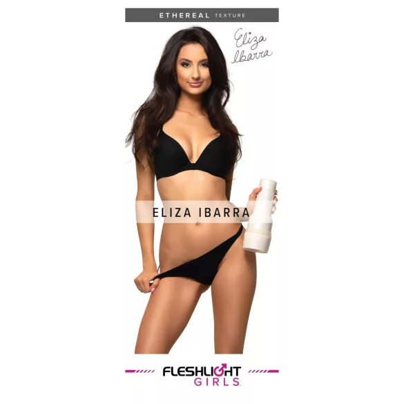 Fleshlight Eliza Ibarra Ethereal - realistisk kunstig vagina (natur)