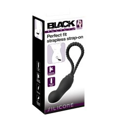 Black Velvets - strap-on dildo - justerbar - sort