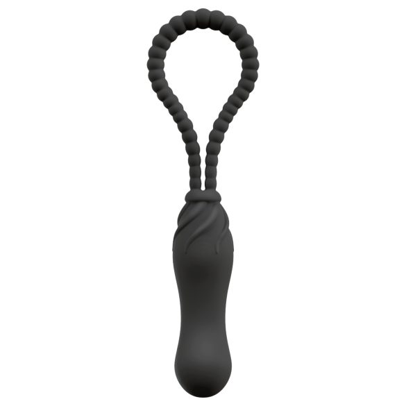 Black Velvets - strap-on dildo - justerbar - sort