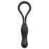 Black Velvets - strap-on dildo - justerbar - sort