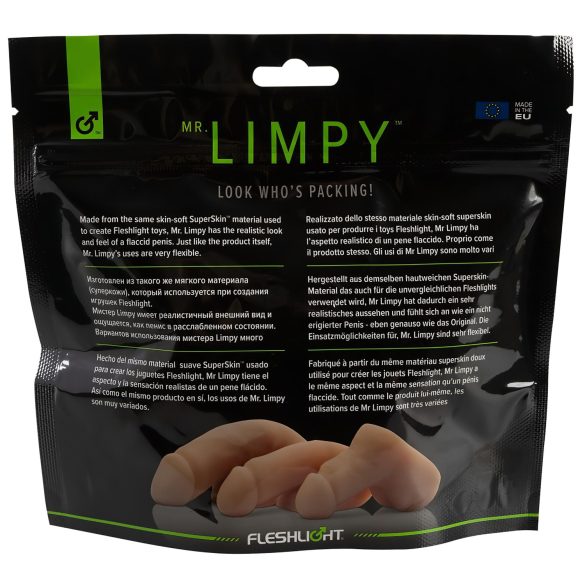 Mr. Limpy - stor realistisk dildo - natur