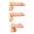 You2Toys 4-i-1 Penis- og Testikelring Sæt (Natur-Sort)
