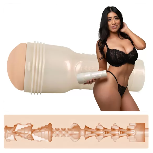 Fleshlight Violet Myers Waifu - realistisk masturbator vagina - natur