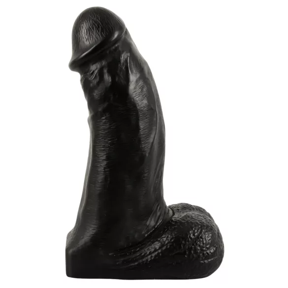 Realistixxx Real Giant - dildo med testikler - 22 cm - sort