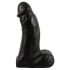 Realistixxx Real Giant - realistisk dildo med testikler - 22 cm (sort)