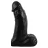 Realistixxx Real Giant - dildo med testikler - 22 cm - sort
