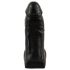 Realistixxx Real Giant - realistisk dildo med testikler - 22 cm (sort)