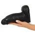 Realistixxx Real Giant - dildo med testikler - 22 cm - sort