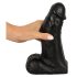 Realistixxx Real Giant - realistisk dildo med testikler - 22 cm (sort)