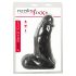 Realistixxx Real Giant - realistisk dildo med testikler - 22 cm (sort)