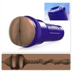 Fleshlight Boost Blast - realistisk anus masturbator - brun