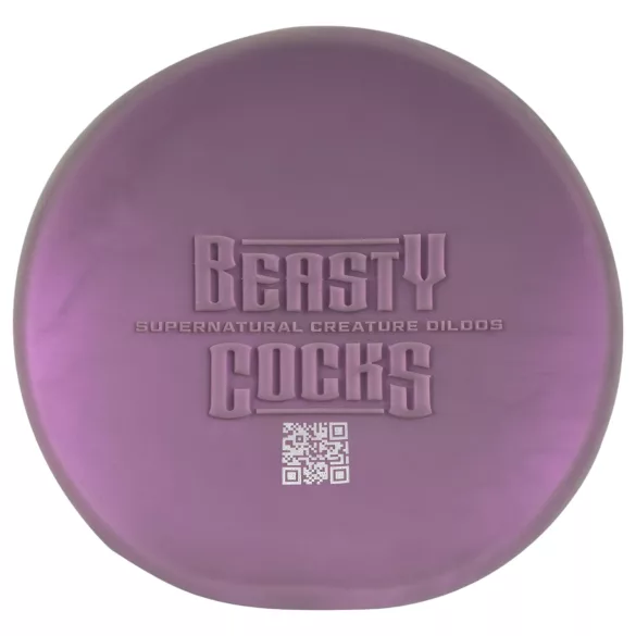 Beasty Cocks - alien dildo - realistisk form - silikone lilla