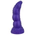 Beasty Cocks - dildo med testikler - realistisk - silikon - lilla