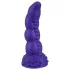 Beasty Cocks - dildo med testikler - realistisk - silikon - lilla