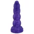 Beasty Cocks - dildo med testikler - realistisk - silikon - lilla