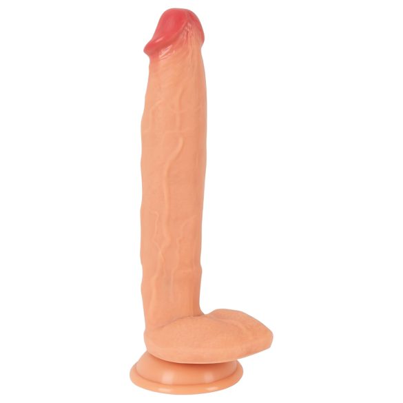 Realistixxx Real Giant - ekstra stor dildo med testikler (naturlig)