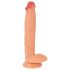 Realistixxx Real Giant - ekstra stor dildo med testikler (naturlig)