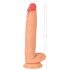 Realistixxx Real Giant - ekstra stor dildo med testikler (naturlig)