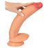 Realistixxx Real Giant - ekstra stor dildo med testikler (naturlig)