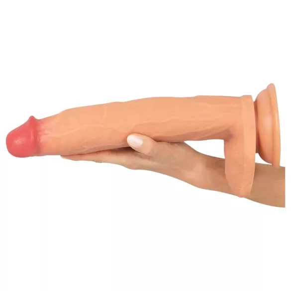 Realistixxx Real Giant - dildo med testikler - ekstra stor - natur