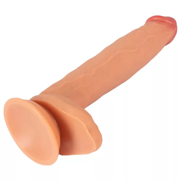 Realistixxx Real Giant - dildo med testikler - ekstra stor - natur