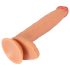 Realistixxx Real Giant - ekstra stor dildo med testikler (naturlig)