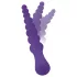 You2Toys - fleksibel analdildo med kugler - silikone lilla