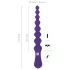 You2Toys - fleksibel analdildo med kugler - silikone lilla