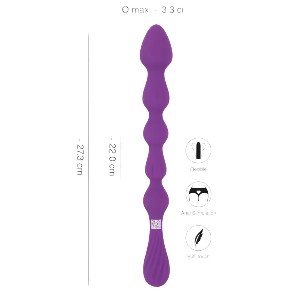 You2Toys - Kugleformet, fleksibel analdildo - (lilla)