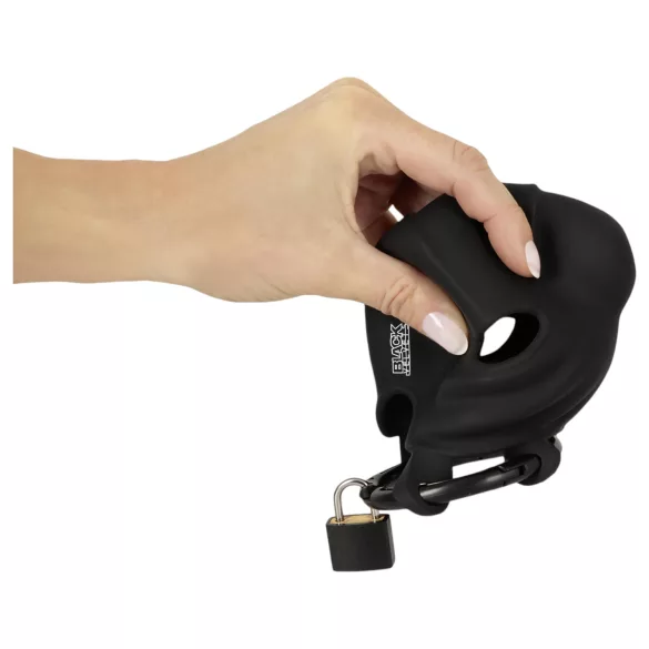 Black Velvets - penisbur og testikelbur - sort