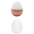 TENGA Egg Shiny II Stronger - onanieredskab - genanvendelig - hvid