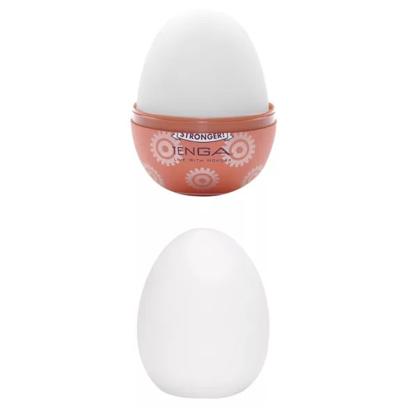TENGA Egg Gear Stronger - æg onaniprodukt - struktureret indvendig - 1 stk
