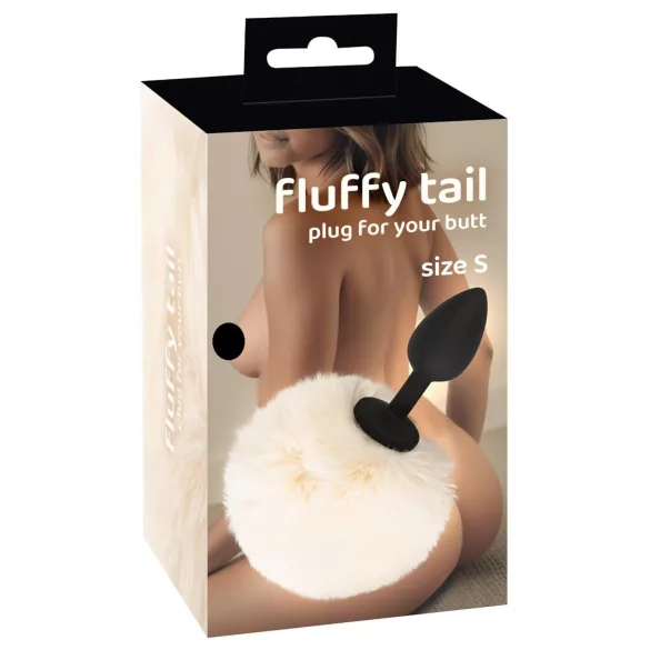 You2Toys - analplug med kaninhalepynt - sort