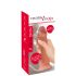 Realistixxx – naturtro, dobbeltlag dildo (naturfarvet)