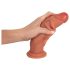 Realistixxx – naturtro, dobbeltlag dildo (naturfarvet)