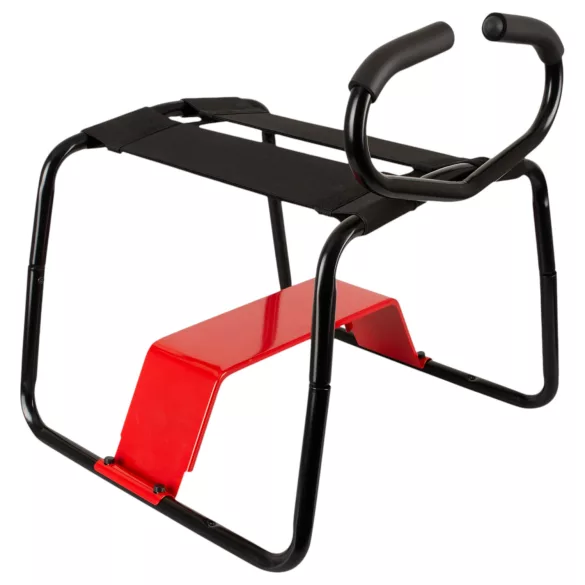 THE BANGER - Ultimate Sex Stool sexstol med realistisk dildo (sort)