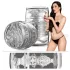 Fleshlight Quickshot Stoya - rejsevenlig masturbator (gennemsigtig)