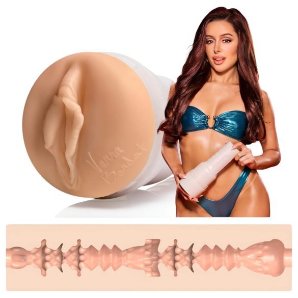 Fleshlight Vanna Bardot - livagtig vagina (natur)