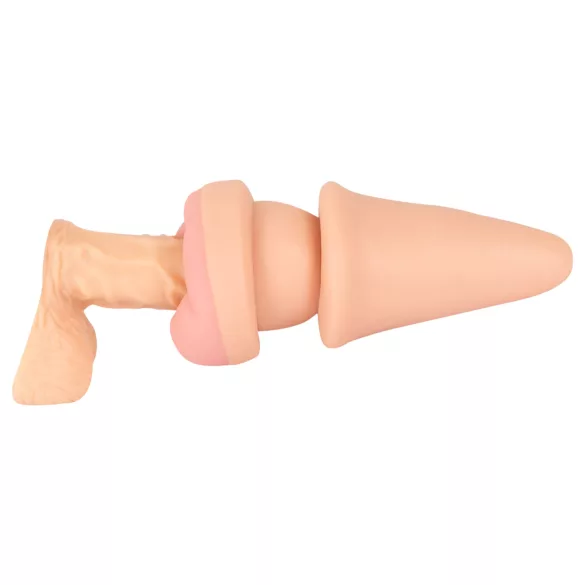 Nature Skin - analprop og penissleeve - naturfarvet