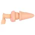 Nature Skin - analprop og penissleeve - naturfarvet