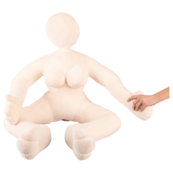 You2Toys - krammevenlig plys sexdukke (natur)