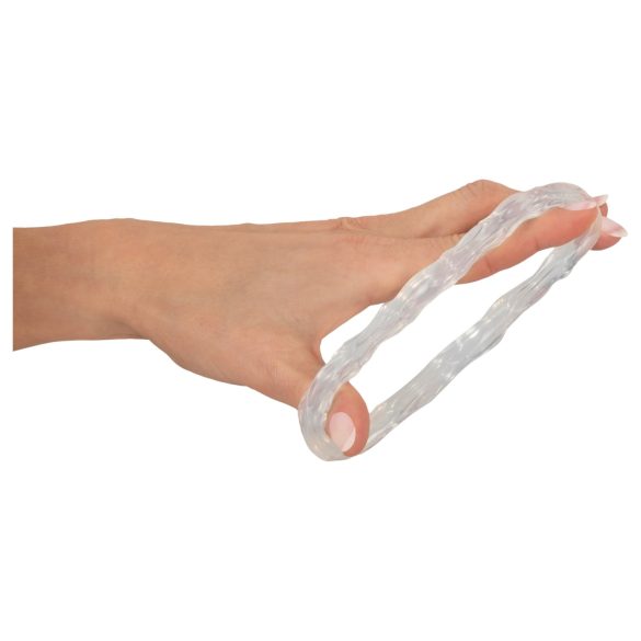 Beau Coeur Parinor - penisring og kuglering - gennemsigtig