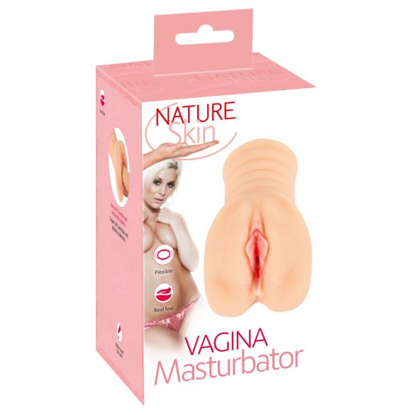 Nature Skin - realistisk vagina masturbator - natur